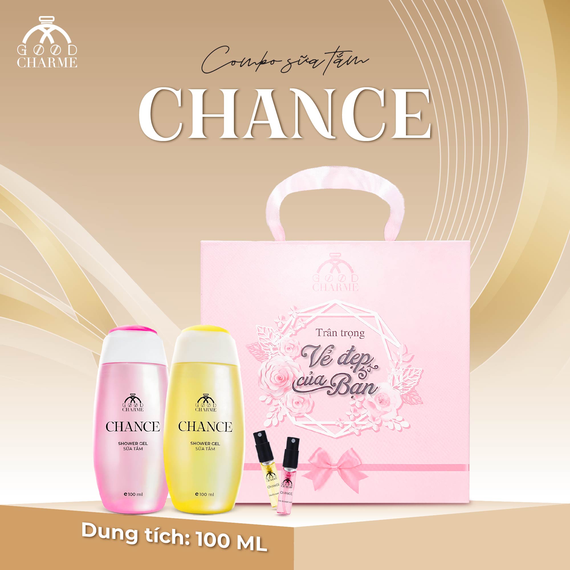 Combo Sữa Tắm Chance