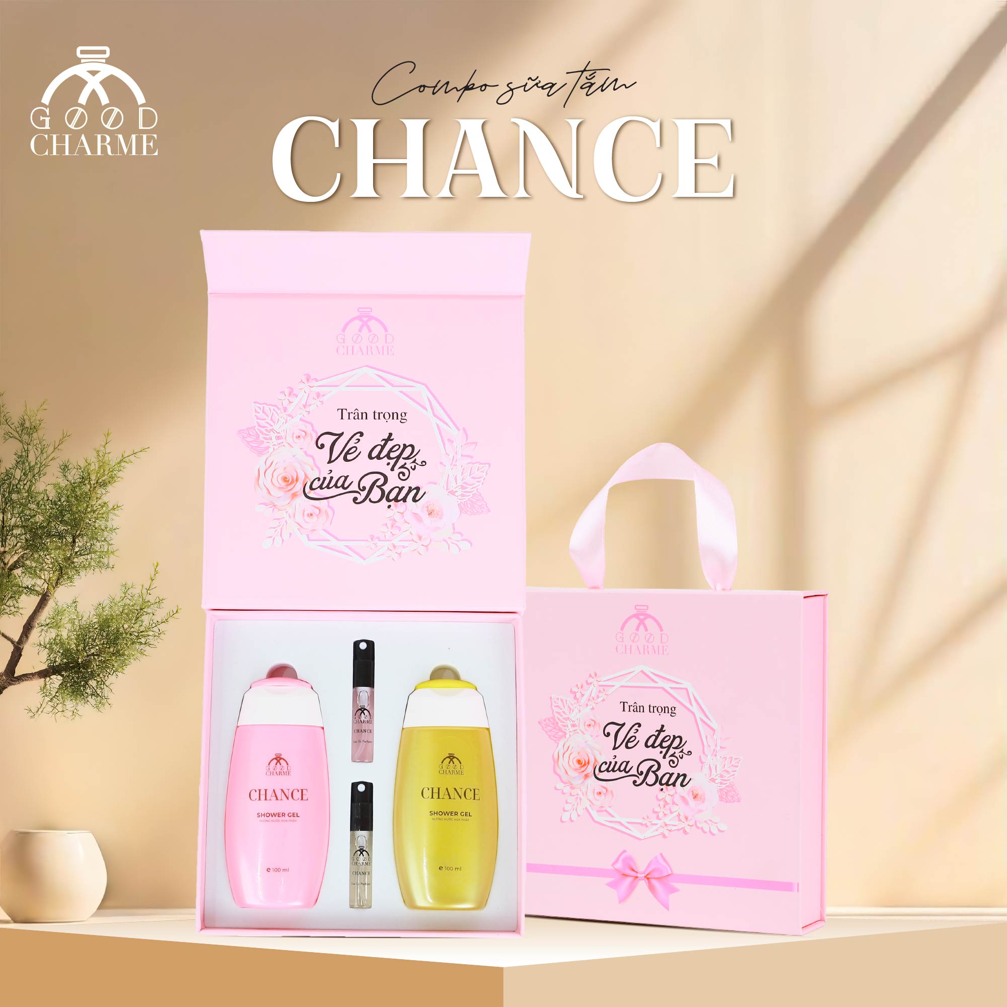 Combo Sữa Tắm Chance