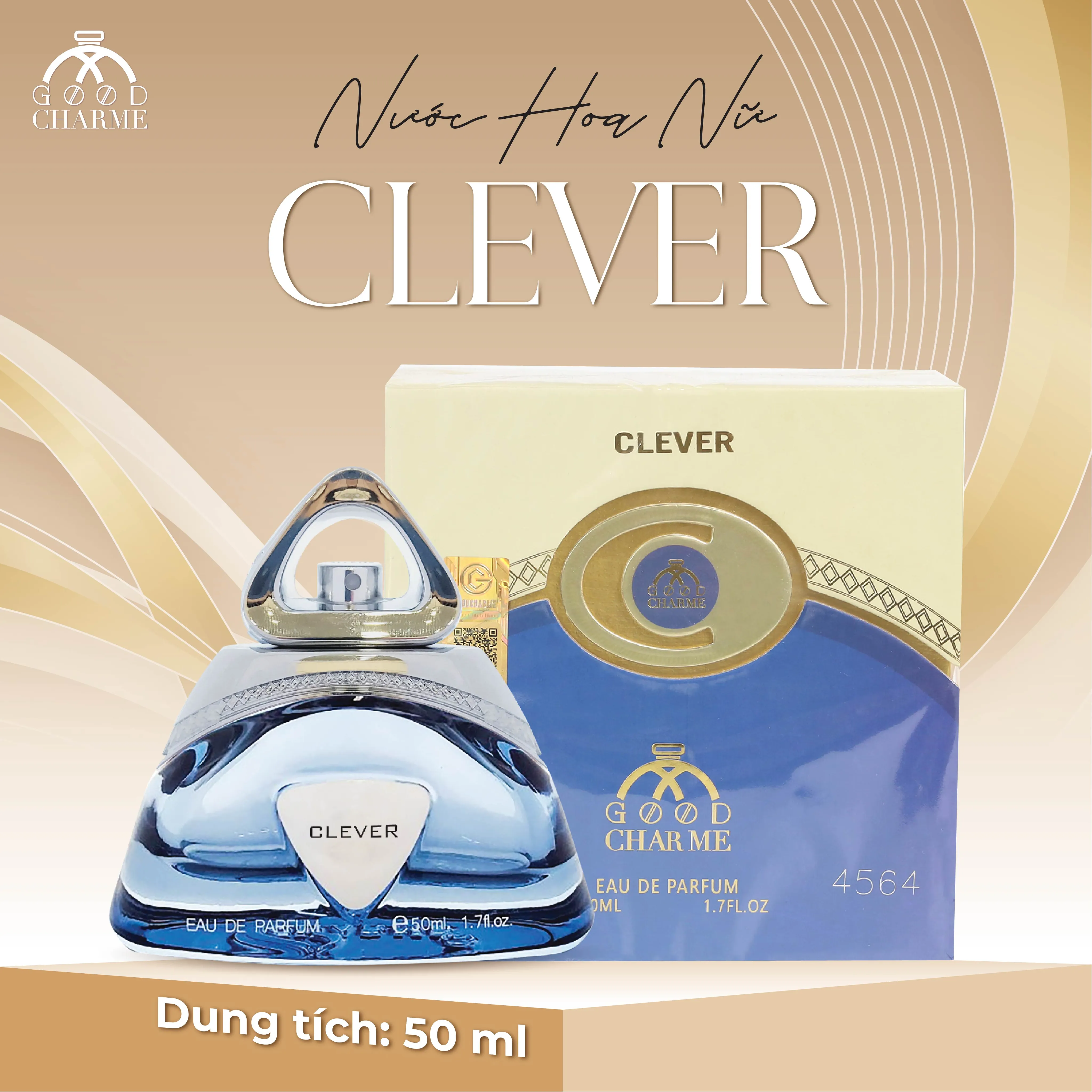 NƯỚC HOA NỮ GOOD CHARME CLEVER 50ML SANG TRỌNG HIỆN ĐẠI