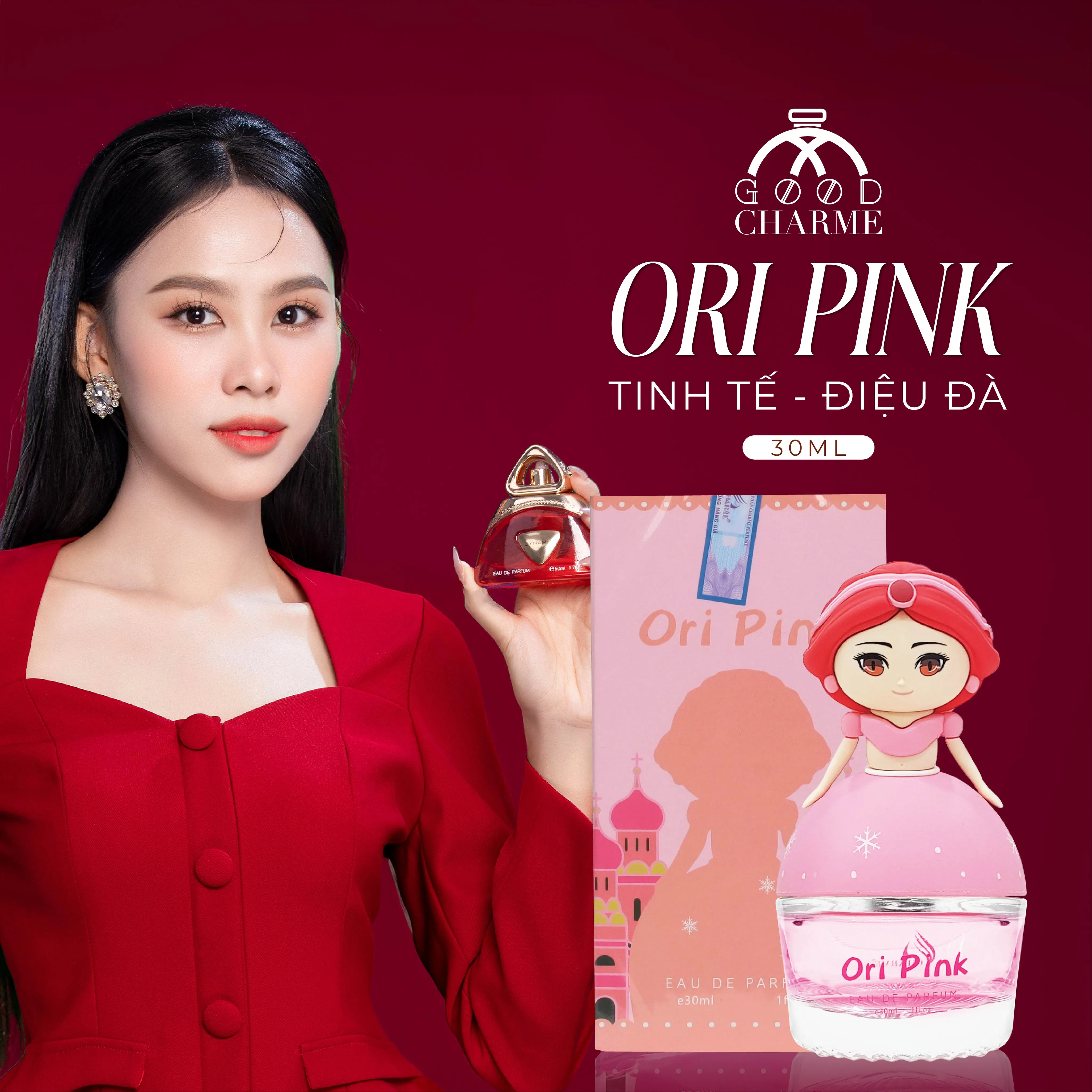 Nước Hoa Trẻ Em Ori Pink GoodCharme 30ml