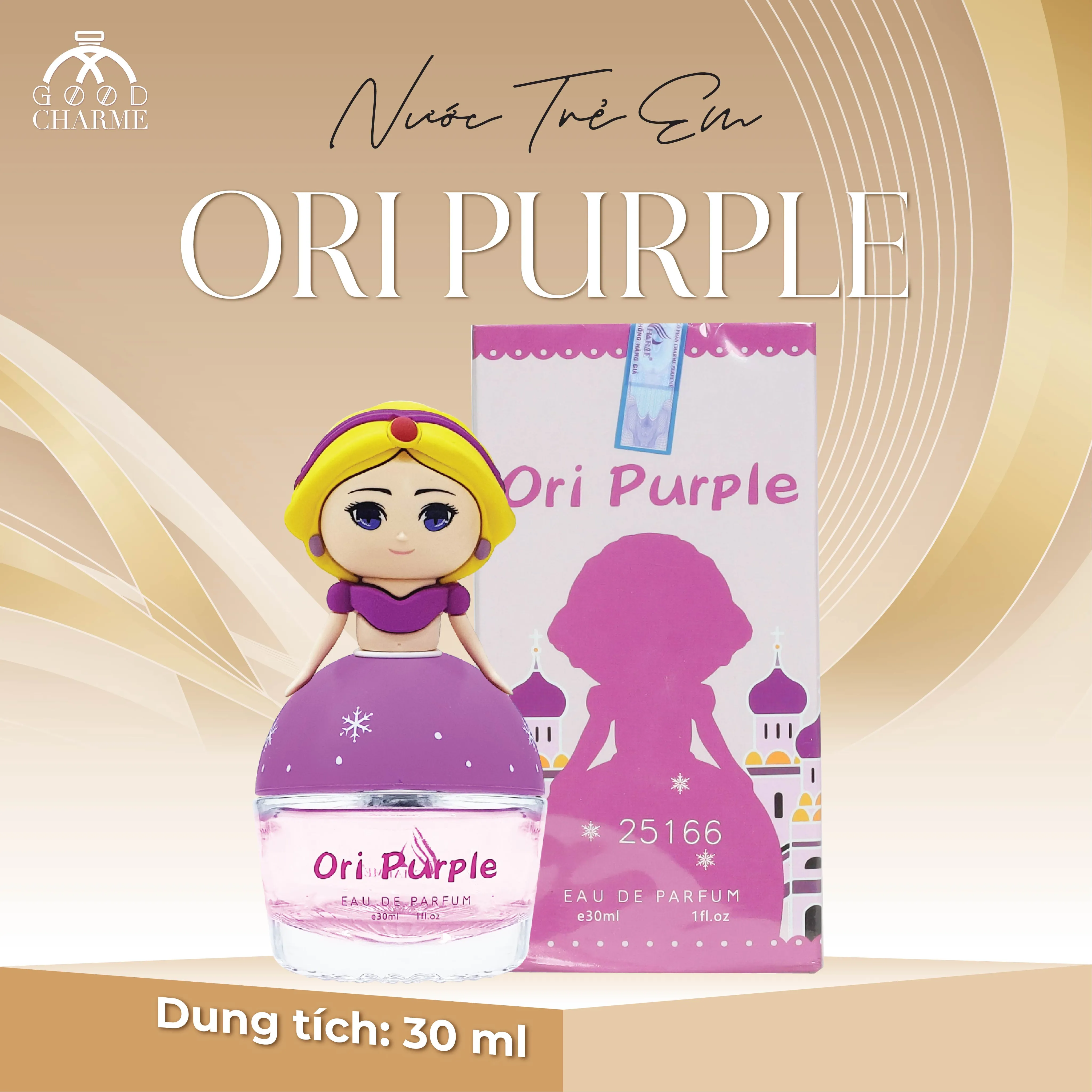Nước Hoa Trẻ Em Ori Purple GoodCharme 30ml