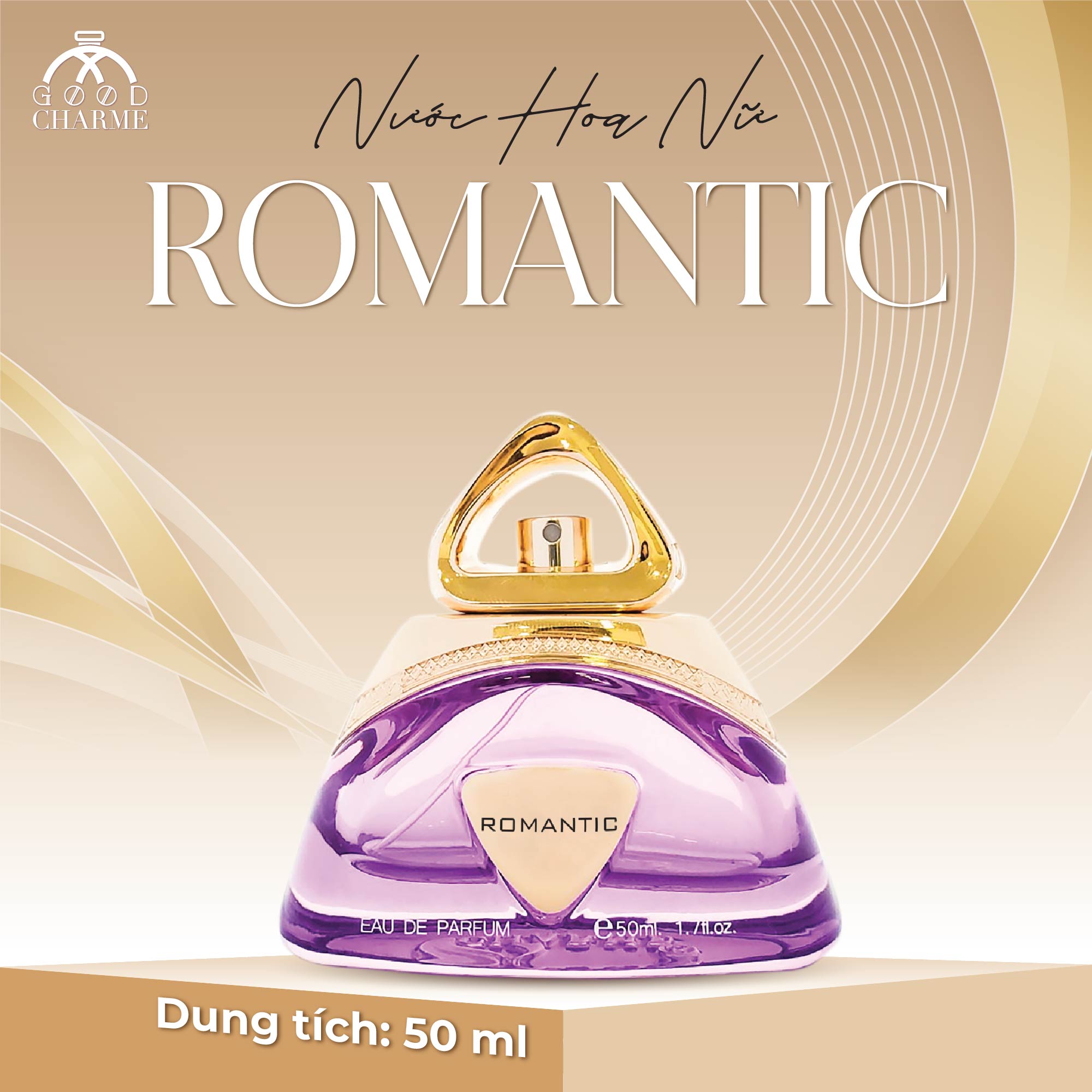 NƯỚC HOA NỮ GOOD CHARME ROMANTIC 50ML QUÝ TỘC SANG TRỌNG
