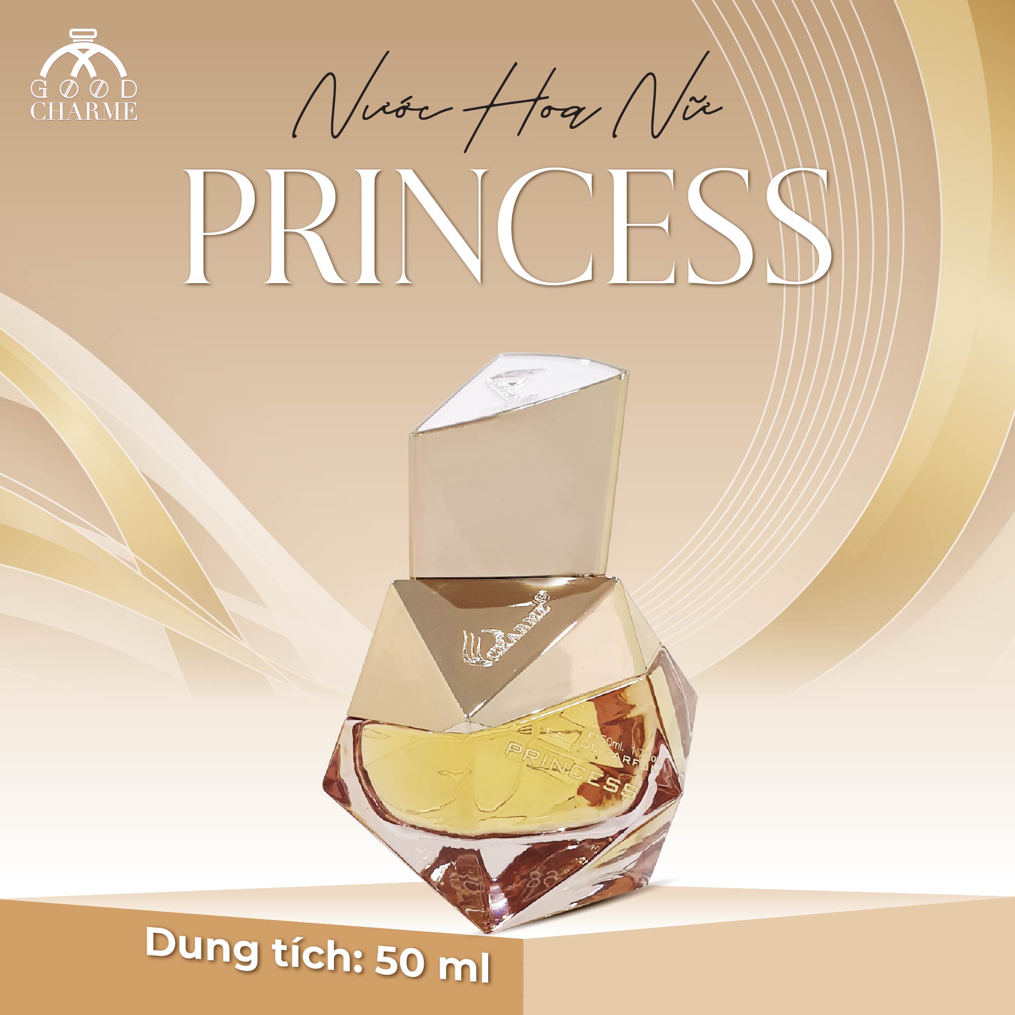NƯỚC HOA NỮ GOOD CHARME PRINCESS 50ML TINH TẾ SANG TRỌNG