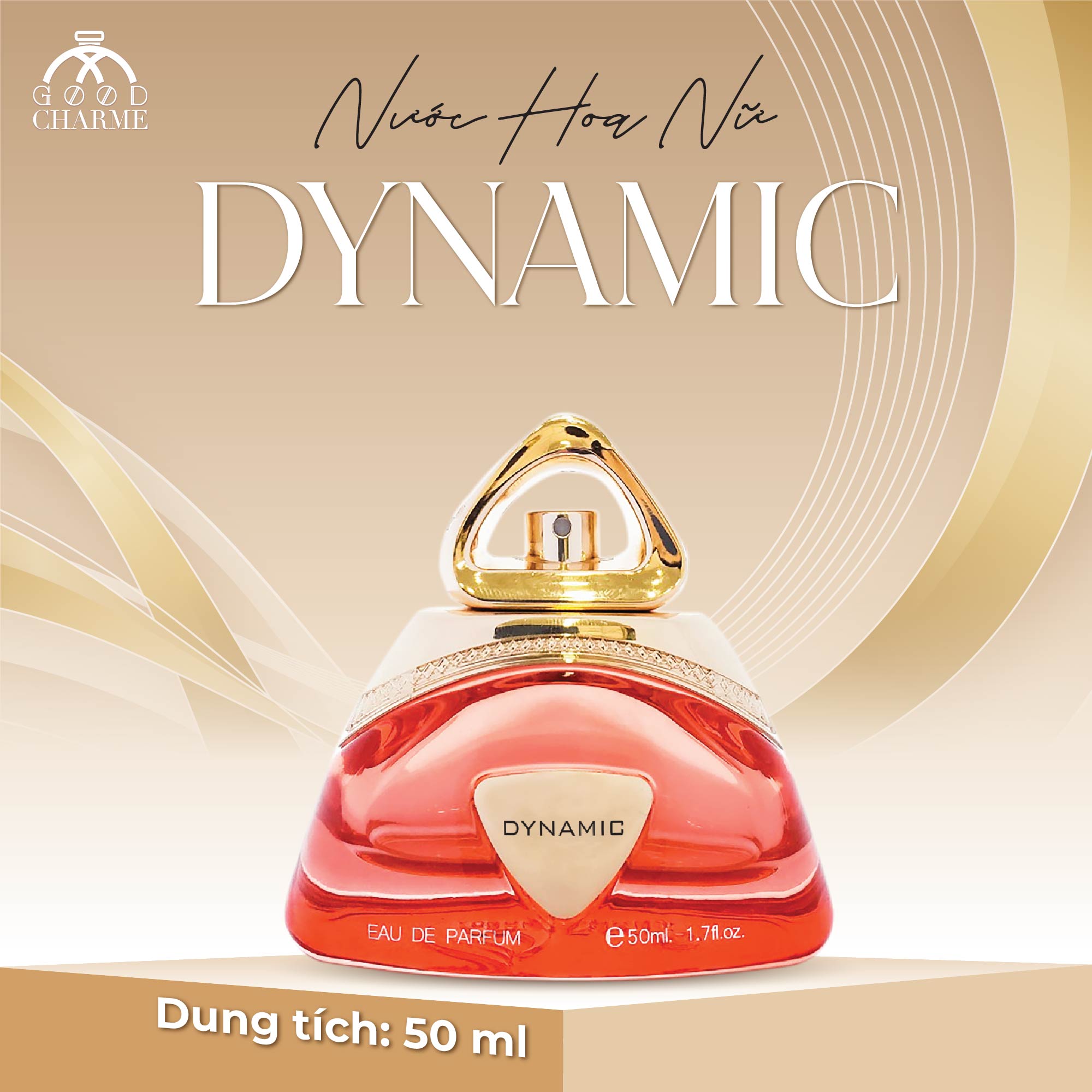 NƯỚC HOA NỮ GOOD CHARME DYNAMIC 50ML NĂNG ĐỘNG TRẺ TRUNG