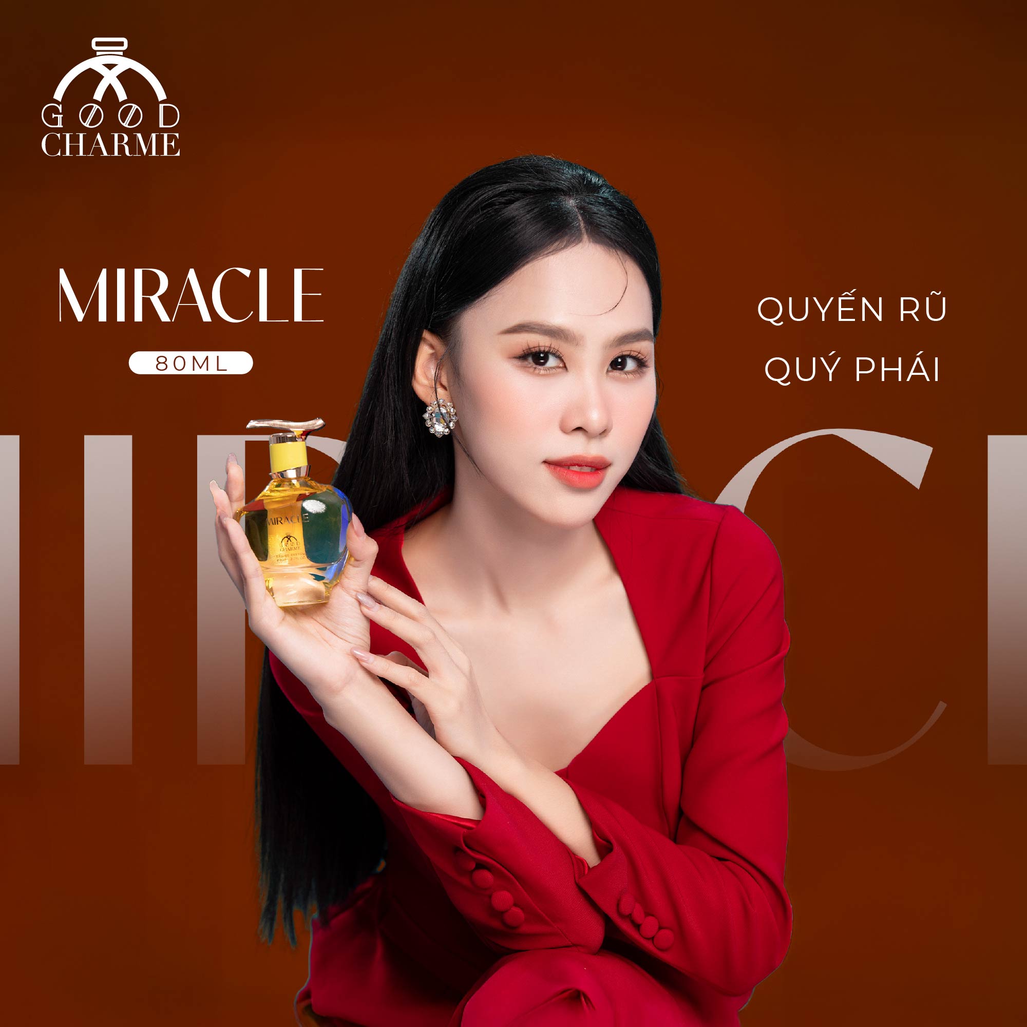 NƯỚC HOA NỮ GOOD CHARME MIRACLE 80ML QUYẾN RŨ QUÝ PHÁI