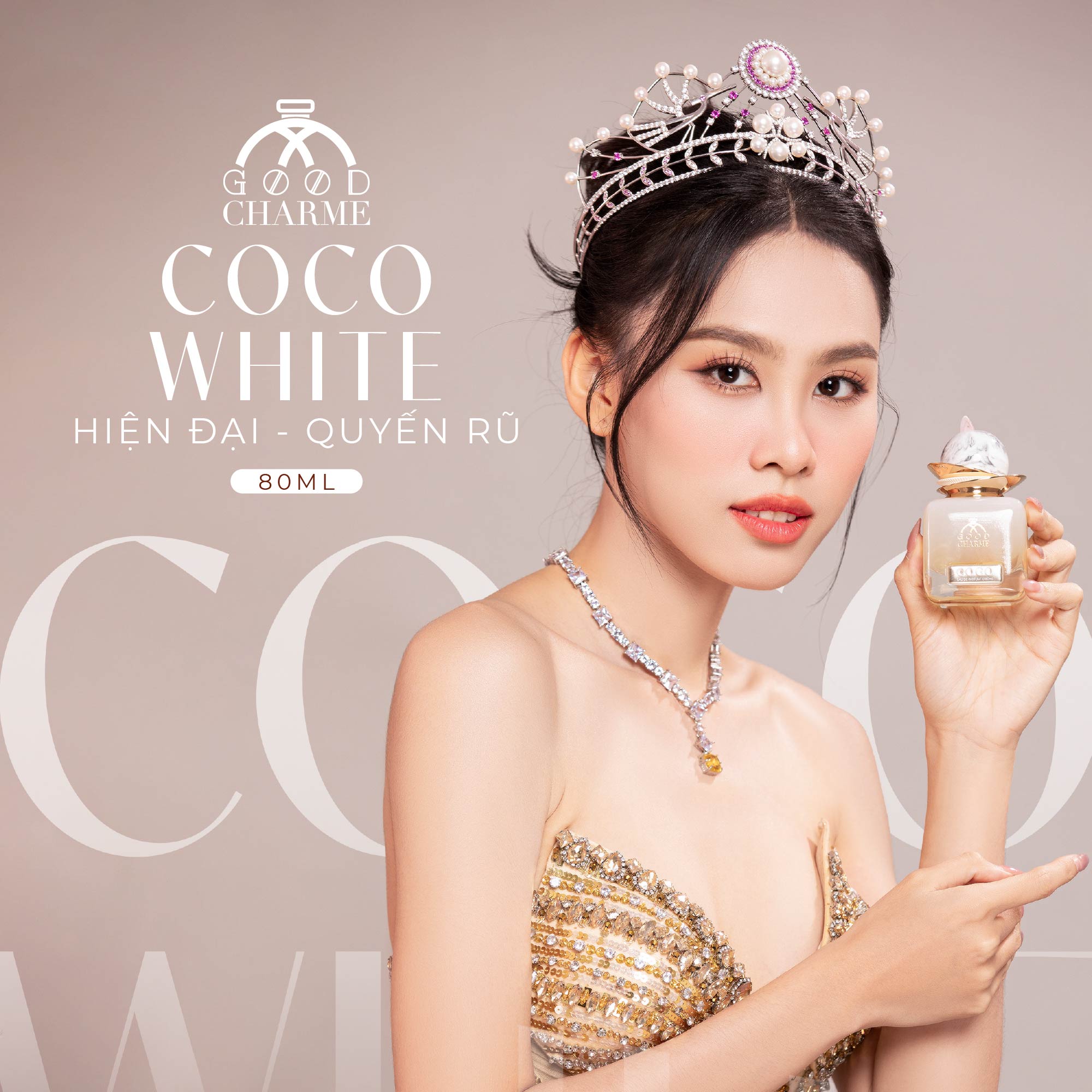 NƯỚC HOA NỮ GOOD CHARME COCO WHITE 80ML HIỆN ĐẠI QUYẾN RŨ