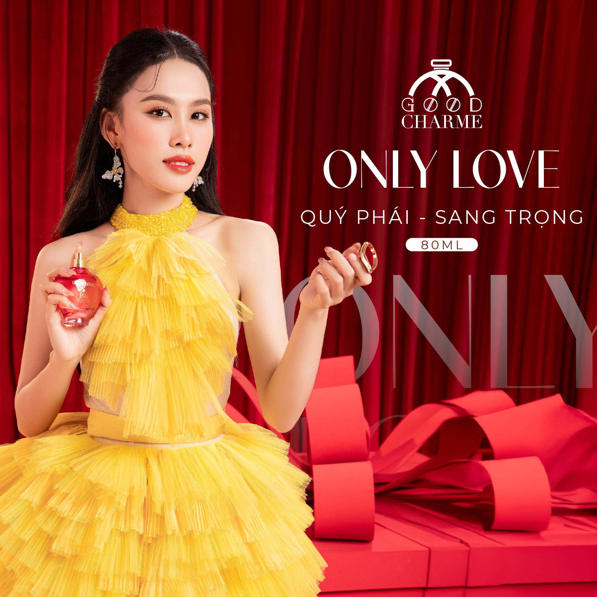 NƯỚC HOA NỮ GOOD CHARME ONLY LOVE 80ML QUÝ PHÁI SANG TRỌNG