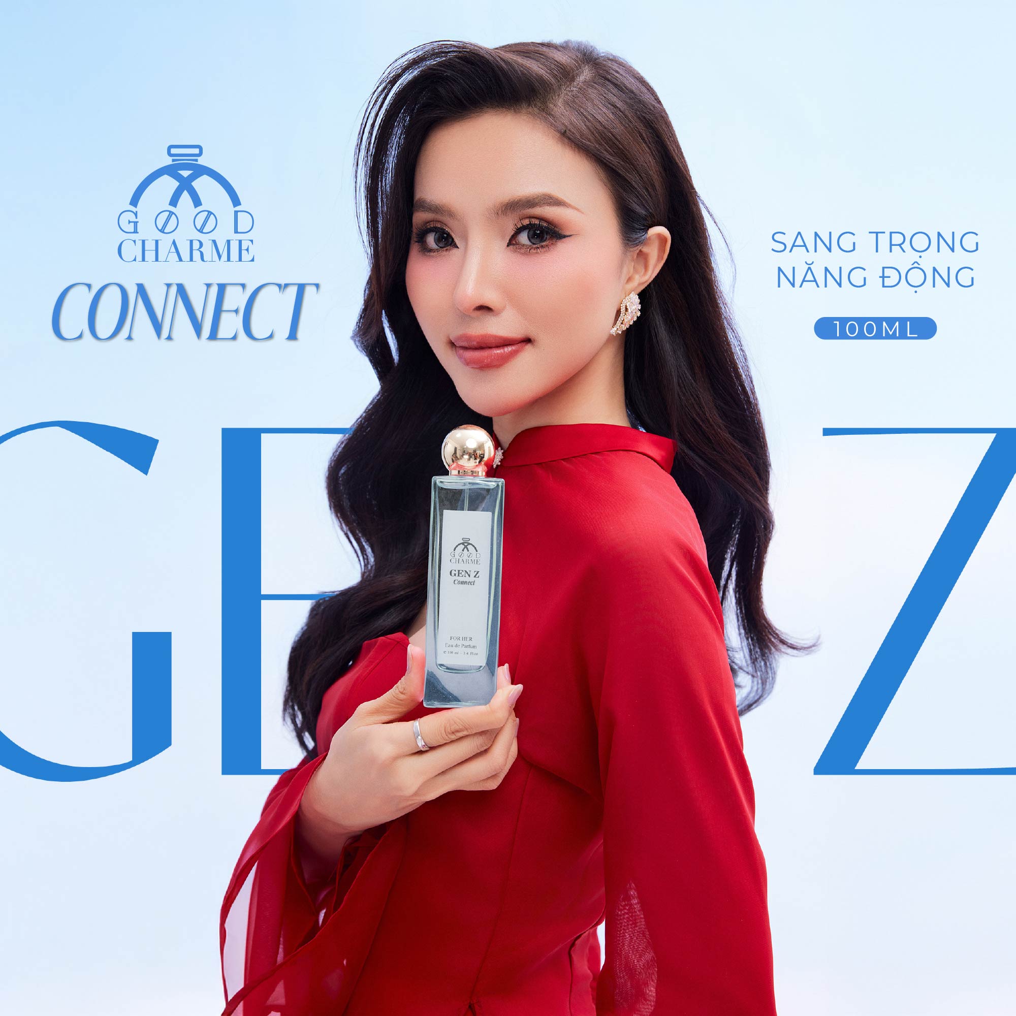 NƯỚC HOA NỮ GOOD CHARME GEN Z CONNECT 100ML SANG TRỌNG NĂNG ĐỘNG