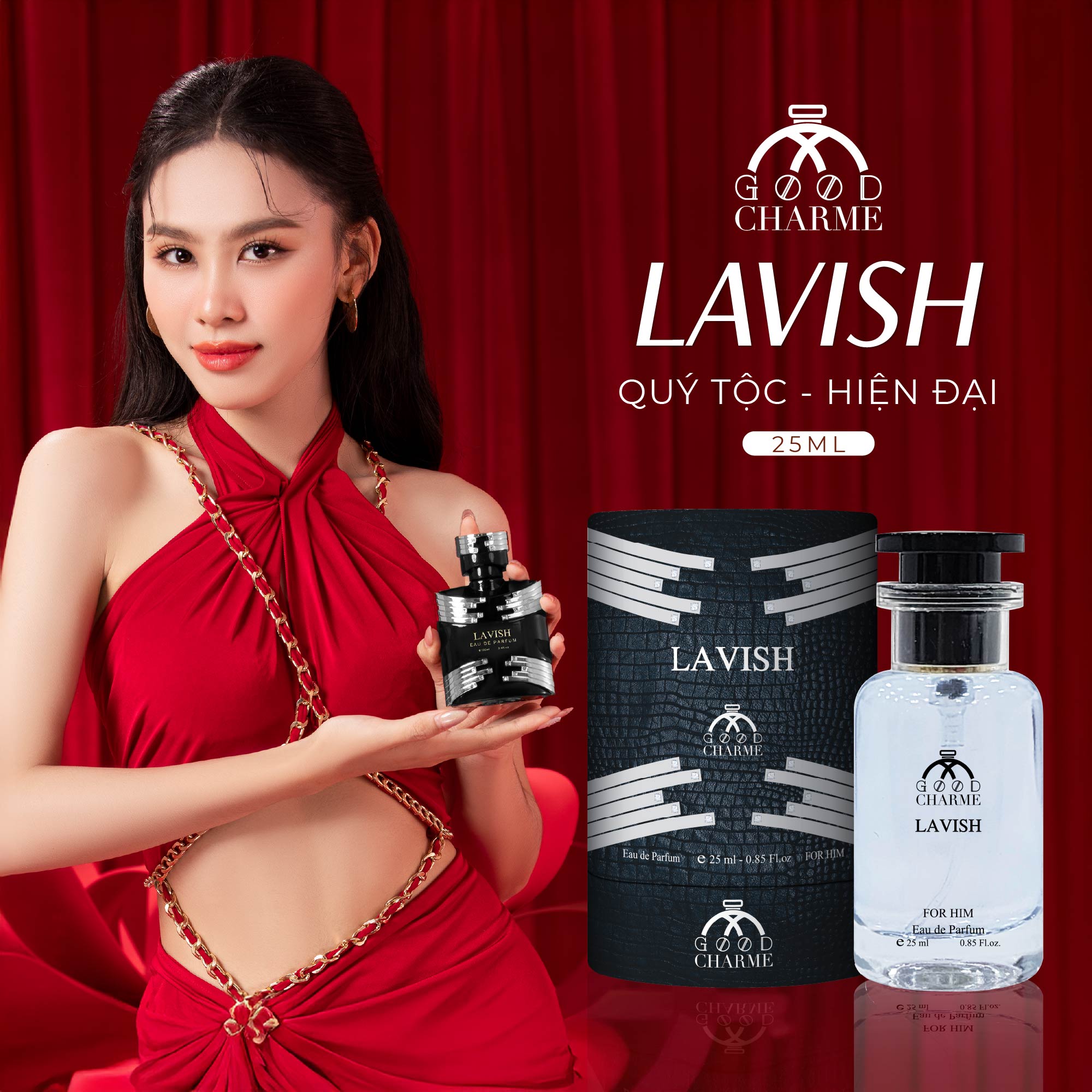NƯỚC HOA NAM GOOD CHARME LAVISH 25ML MẠNH MẼ CÁ TÍNH