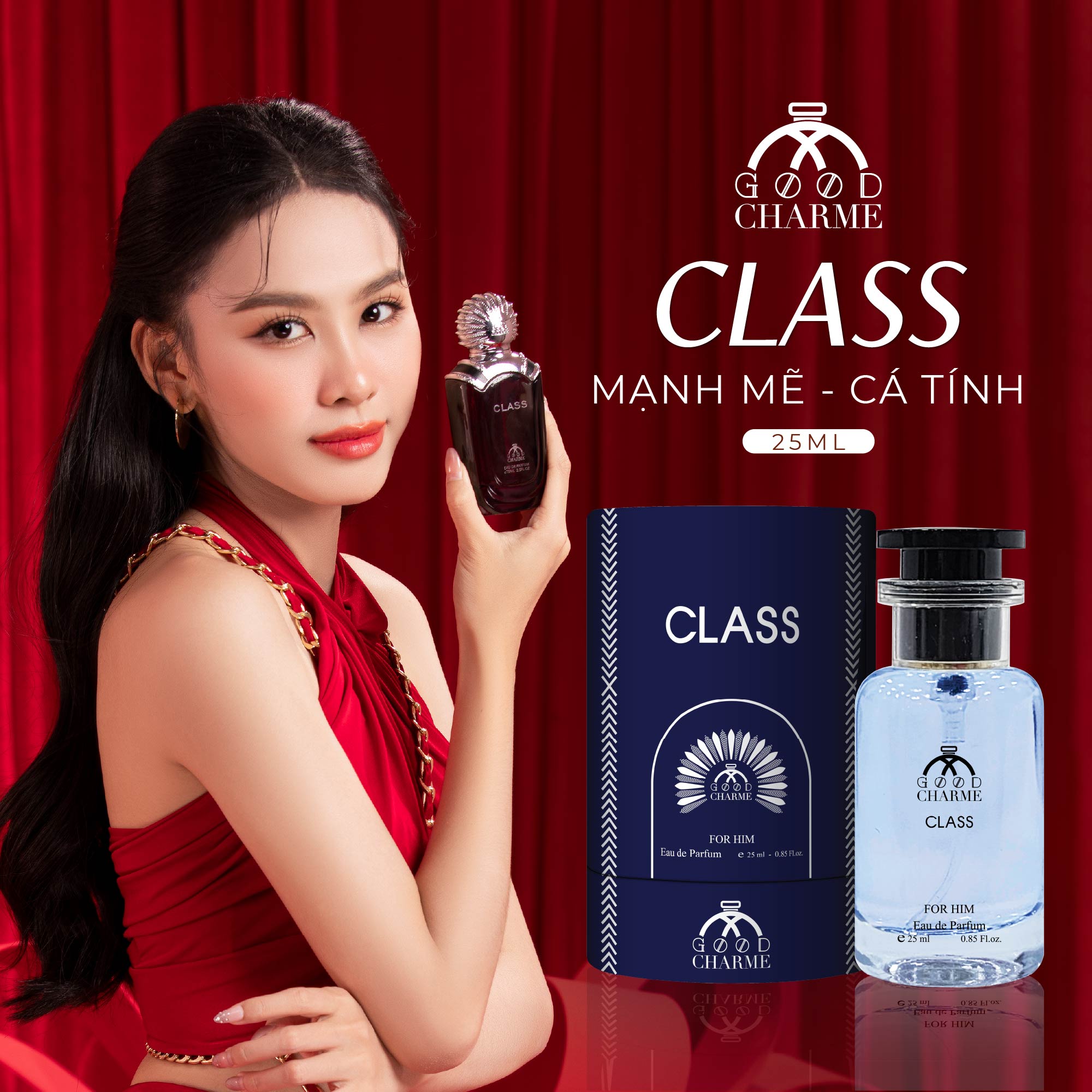 NƯỚC HOA NAM GOOD CHARME CLASS 25ML NAM TÍNH MẠNH MẼ 