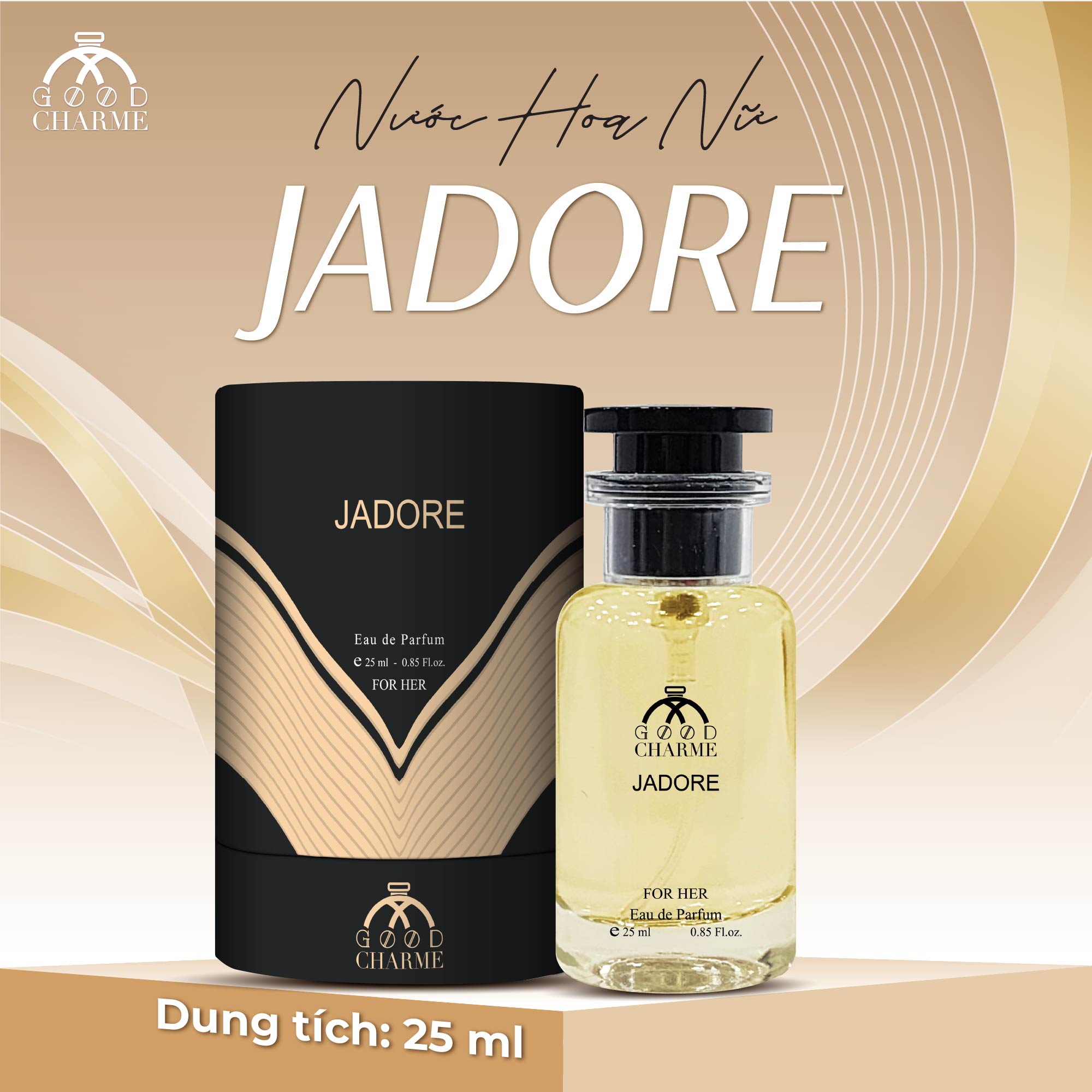 NƯỚC HOA NỮ GOOD CHARME JADORE 25ML QUÝ PHÁI SANG TRỌNG