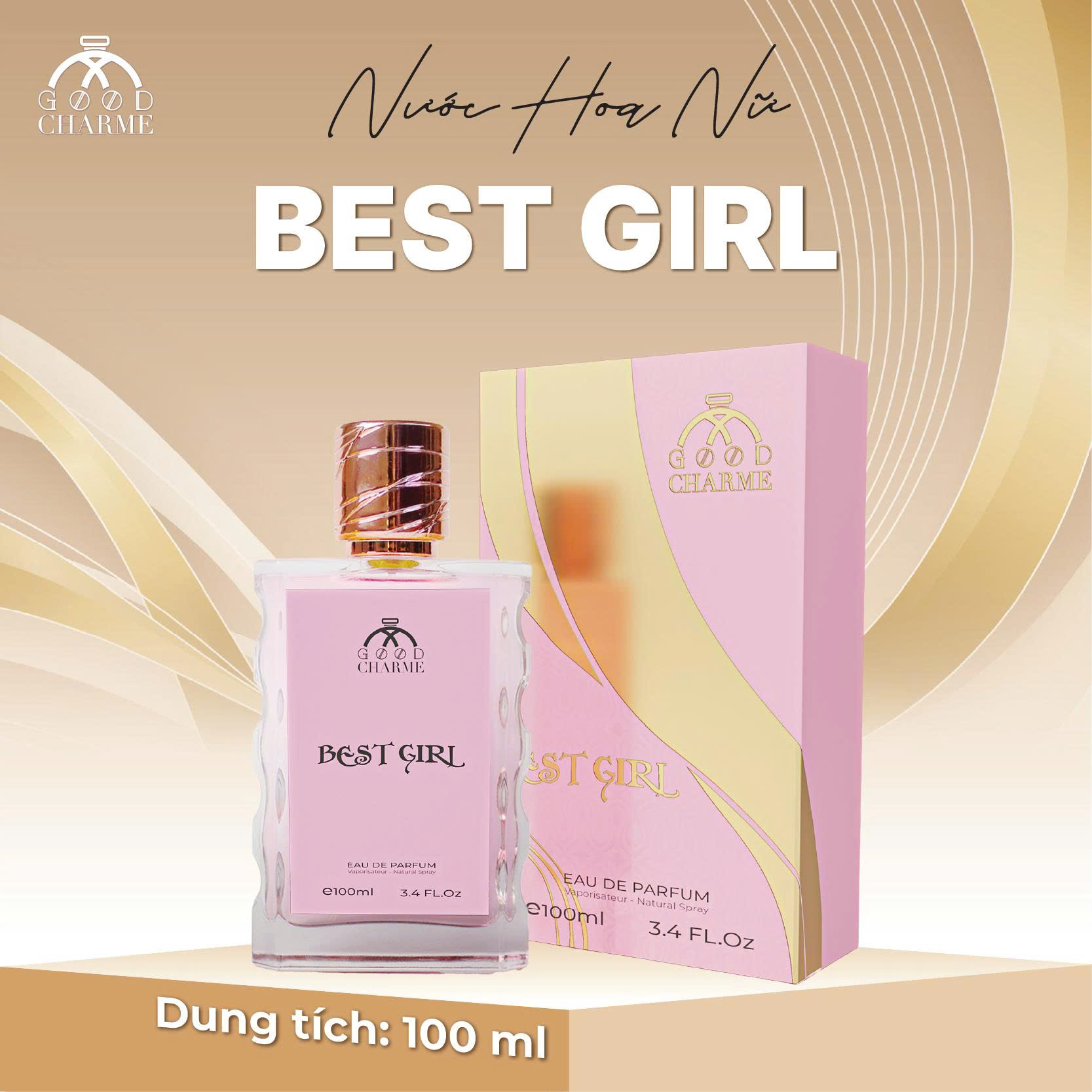 [Pre-order] Nước hoa nữ Good Charme Best Girl 100ml (2026)