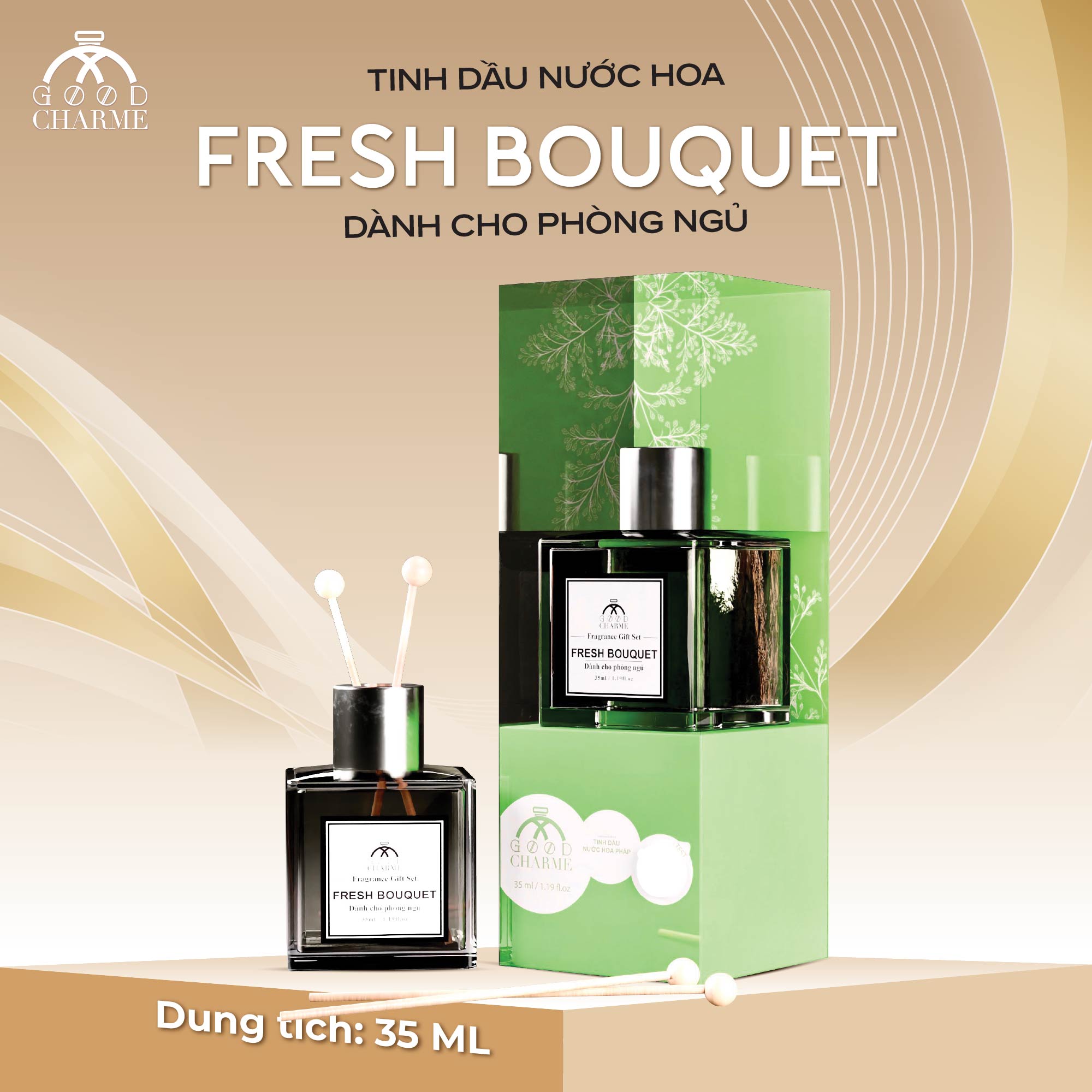 Tinh dầu khuếch tán Fresh Bouquet GoodCharme 30ml