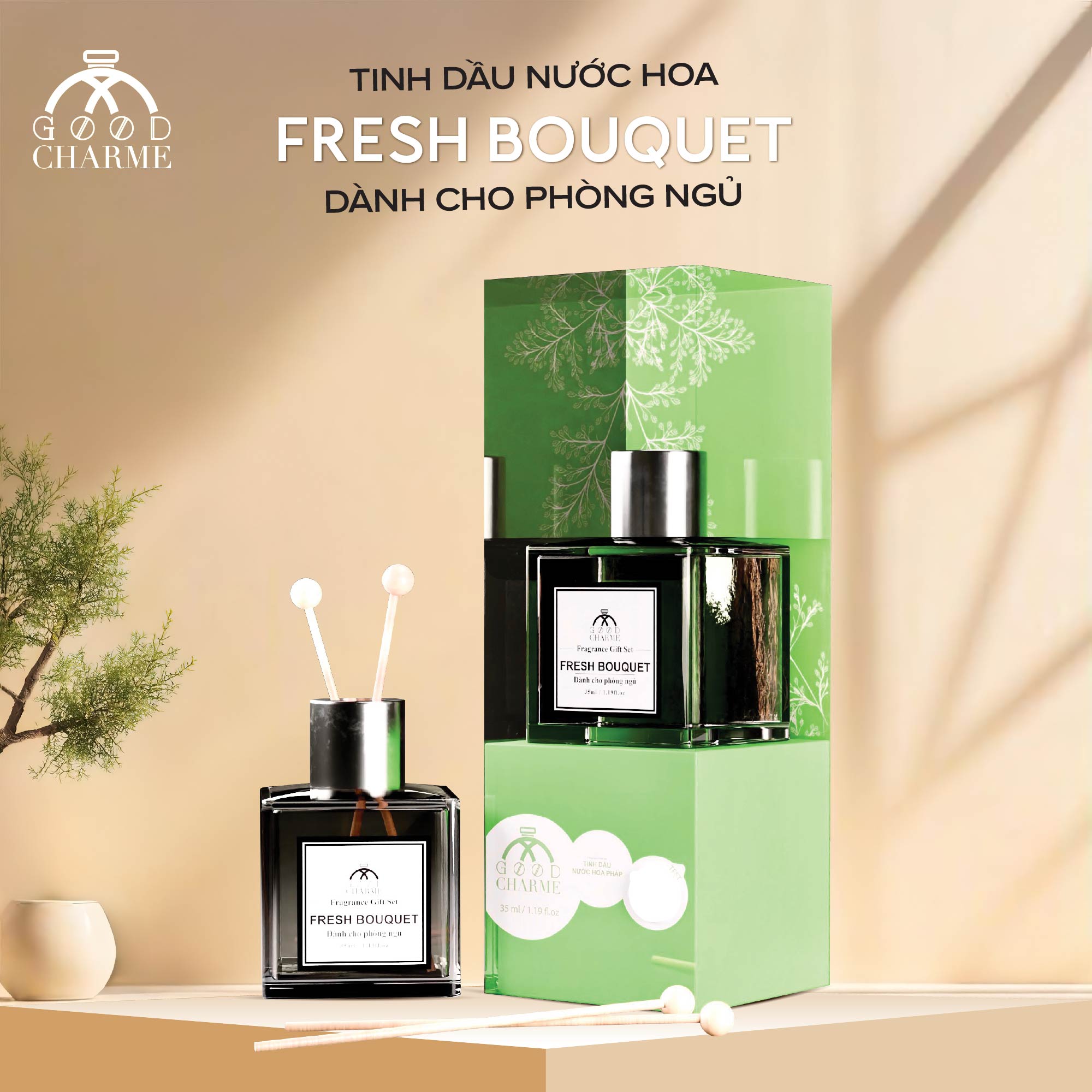 Tinh dầu khuếch tán Fresh Bouquet GoodCharme 30ml