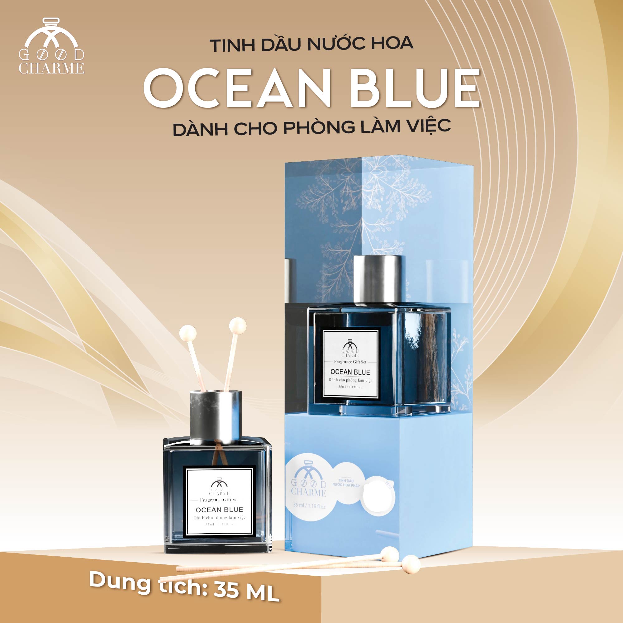 Tinh dầu khuếch tán Ocean Blue GoodCharme 30ml