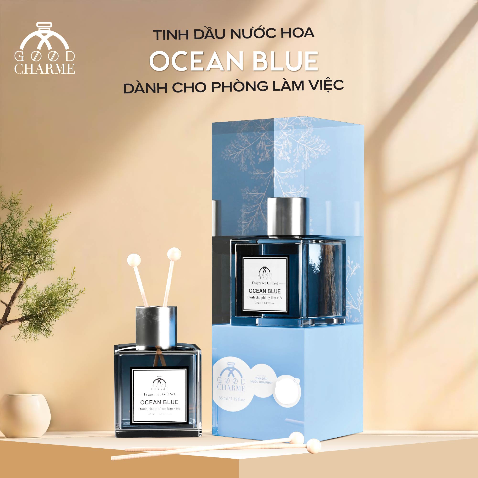 Tinh dầu khuếch tán Ocean Blue GoodCharme 30ml