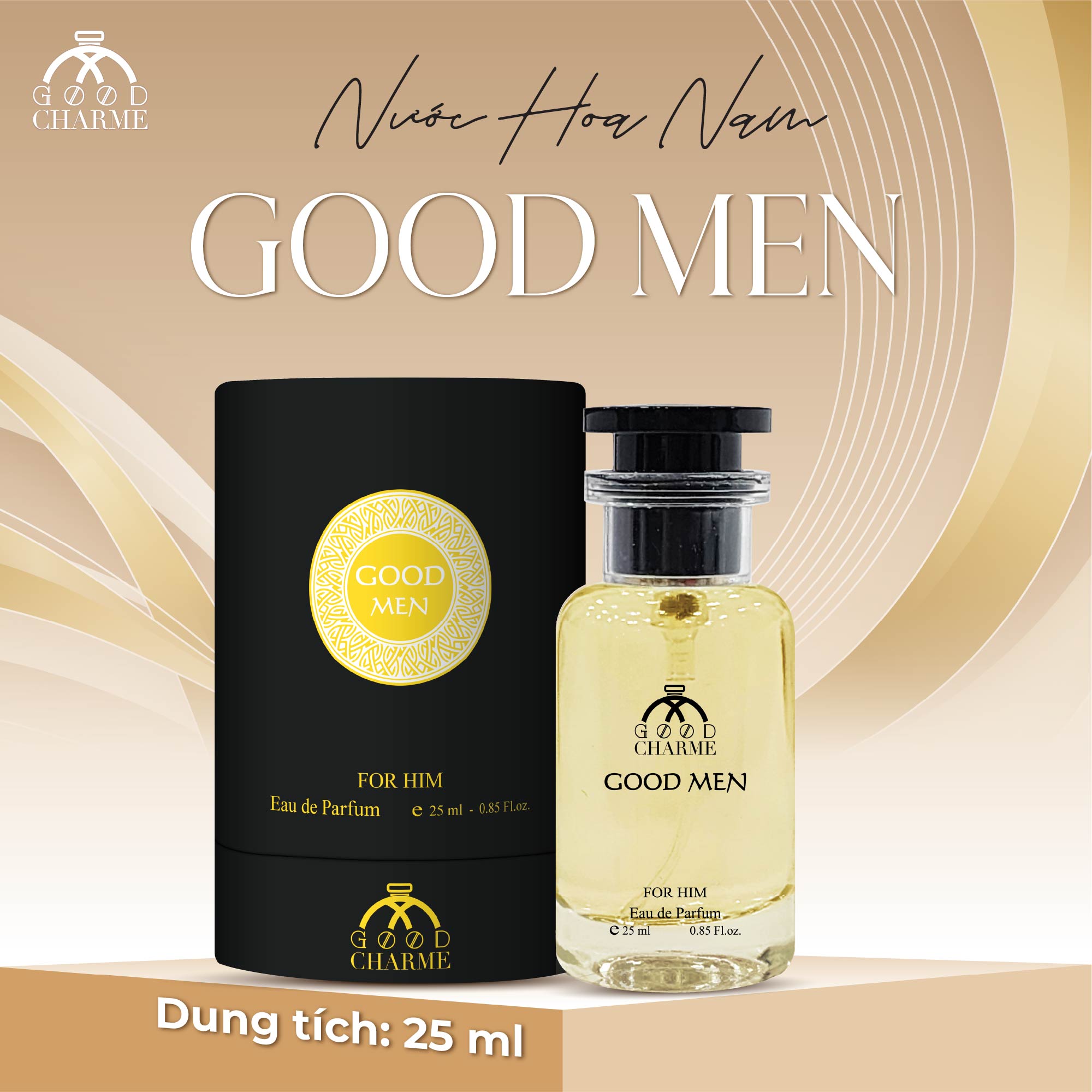 GoodCharme Good Men Vàng 25ml