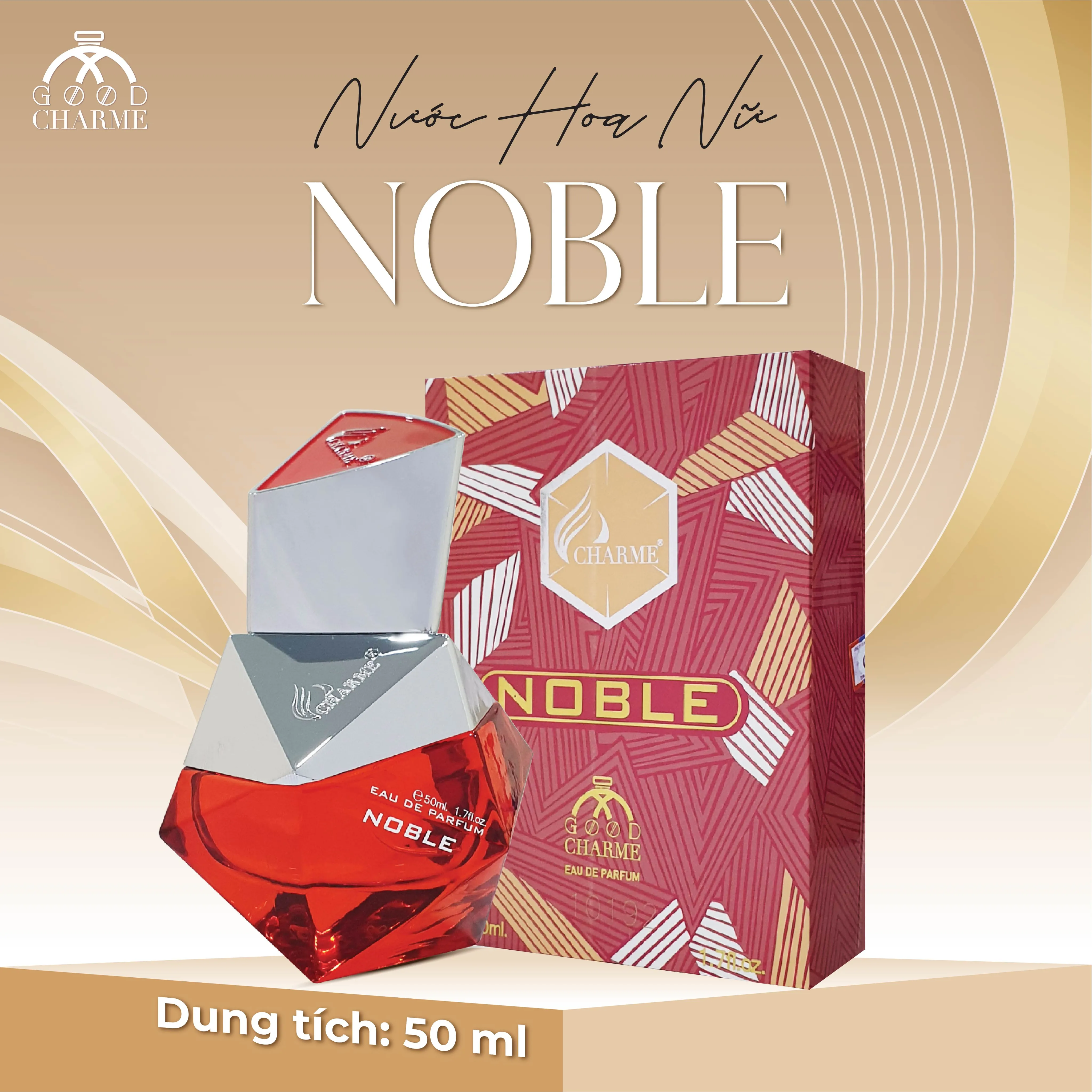 NƯỚC HOA NỮ GOOD CHARME NOBLE 50ML QUYẾN RŨ LÃNG MẠN